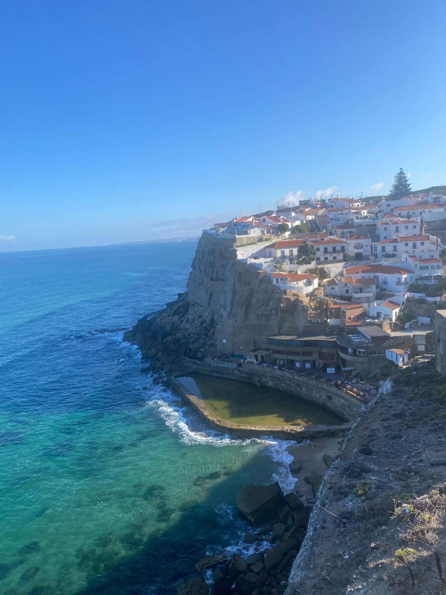 Azenhas Do Mar Roadside House Villa Коларес Екстериор снимка