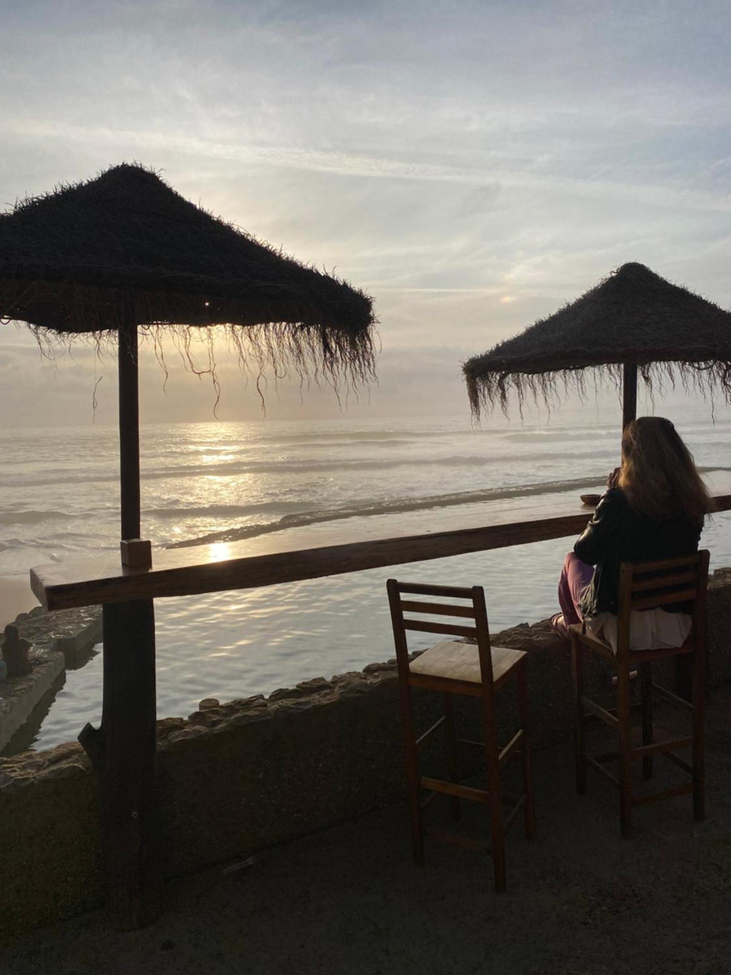 Azenhas Do Mar Roadside House Villa Коларес Екстериор снимка